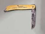 Vtg Remington Single Blade Wharncliffe Florist Pocket Knife 30s-50s New York USA