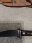 Vintage 1980's Al Mar 8507  Hunting Knife W/Sheath- # 177/200