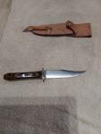Vintage 1980's Al Mar 8507  Hunting Knife W/Sheath- # 177/200