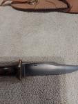 Vintage 1980's Al Mar 8507  Hunting Knife W/Sheath- # 177/200