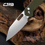 CJRB Pyrite-Alt Folding Wharncliffe Pocket Knife