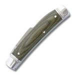 ROSECRAFT KNIVES OD GREEN MICARTA MUD CREEK CONGRESS WHARNCLIFF KNIFE RCT028GM
