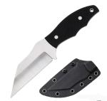 Wharncliffe Fixed Blade Knife - G10 Handle w/ Sheath & Gclip - Ronin 2 Style