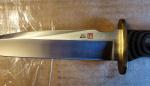 VINTAGE AL MAR LARGE SIZE SPECIAL WARFARE COMBAT KNIFE