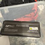 MTech USA - Manual Folding Knife W/ WHARNCLIFFE BLADE Blue, Damaged Box