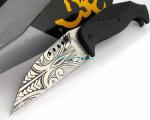 Browning DISCONTINUED Wihongi Wharncliffe Black Label 7.3/4.1" Knife G10 210BL