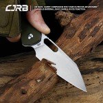 CJRB Pyrite-Alt Folding Wharncliffe Pocket Knife