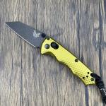 Benchmade 290BK-2 Full Immunity Woodland Green Aluminum Wharncliffe Knife