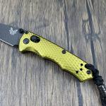 Benchmade 290BK-2 Full Immunity Woodland Green Aluminum Wharncliffe Knife