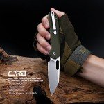 CJRB Pyrite-Alt Folding Wharncliffe Pocket Knife