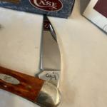 Case Vintage Pocketknife Pocket Worn Bone Handle 3-Blade Clip Point Wharncliffe