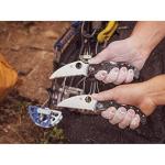 Spyderco RockJumper Lightweight Knife with 3.08" VG-10 Steel Wharncliffe Blade and Black FRN Handle - PlainEdge - C254PBK