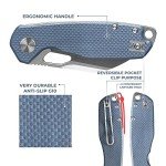 Firebird Ganzo FH924-GY Wharncliffe Folding Knife