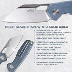 Firebird Ganzo FH924-GY Wharncliffe Folding Knife