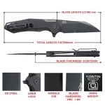 Ganzo Linerlock Folding Knife with D2 Blade