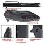 Ganzo Linerlock Folding Knife with D2 Blade