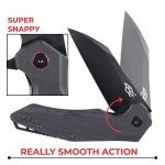 Ganzo Linerlock Folding Knife with D2 Blade