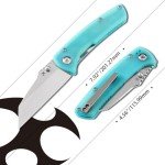 Kansept Main Street Folding Wharncliffe Knife 7.92