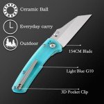 Kansept Main Street Folding Wharncliffe Knife 7.92