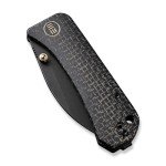 WeKnife Banter Wharncliffe EDC Folding Knife Black