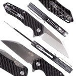 Firebird GANZO FH31 Wharncliffe Pocket Knife - Carbon Fiber