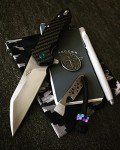 Firebird GANZO FH31 Wharncliffe Pocket Knife - Carbon Fiber