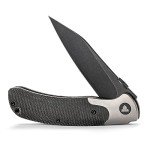 TRIVISA EDC Wharncliffe Pocket Knife with Clip