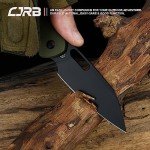 CJRB Pyrite-Alt Folding Wharncliffe Pocket Knife