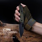 CJRB Pyrite-Alt Folding Wharncliffe Pocket Knife