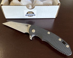 Hinderer XM 18 3.5" Wharncliffe Knife Battle Bronze