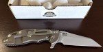 Hinderer XM 18 3.5" Wharncliffe Knife Battle Bronze