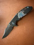 Hinderer XM-18 3.5 Bowie Knife with Titanium Scale