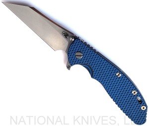Rick Hinderer XM-24 Skinny Wharncliffe Knife - Blue