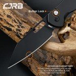 CJRB Pyrite-Alt Folding Wharncliffe Pocket Knife