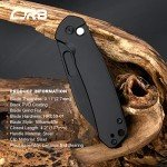 CJRB Pyrite-Alt Folding Wharncliffe Pocket Knife