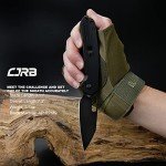 CJRB Pyrite-Alt Folding Wharncliffe Pocket Knife