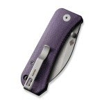 WeKnife Banter Wharncliffe Pocket Knife - Purple