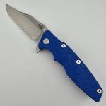 Hinderer Eklipse TriWay Bowie Knife - Blue G10
