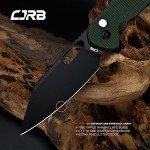 CJRB Pyrite-Alt Folding Pocket Knife with Wharncliffe Blade