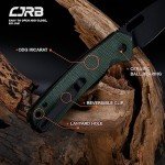 CJRB Pyrite-Alt Folding Pocket Knife with Wharncliffe Blade