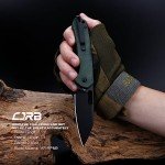 CJRB Pyrite-Alt Folding Pocket Knife with Wharncliffe Blade