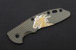 Hinderer XM-18 3.5" Textured Titanium Knife