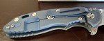 Hinderer XM 18 3.5" Spearpoint Knife - Battle Blue
