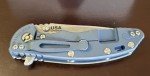 Hinderer XM 18 3.5" Spearpoint Knife - Battle Blue
