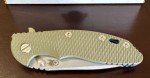Hinderer XM 18 3.5" Spearpoint Knife - Battle Blue