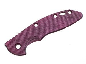 Hinderer XM-18 3.5" Skinny Burgundy Micarta Knife