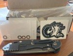 Hinderer XM-24 Spearpoint Knife - Battle Blue