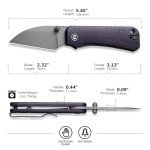 CIVIVI Baby Banter Wharncliffe Folding Pocket Knife