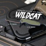 704 Gear Wildcat Lite EDC Folding Knife - Black