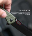 704 Gear Wildcat Lite EDC Folding Knife - Black